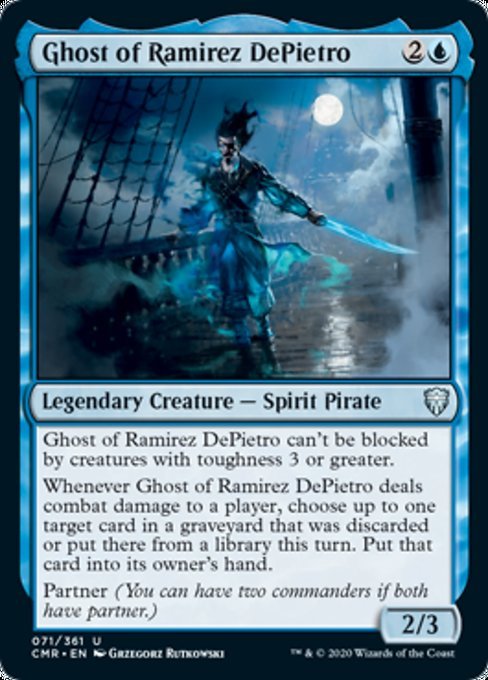 Ghost of Ramirez DePietro (Commander Legends) Near Mint - Nick Nack's Full Frontal Attack