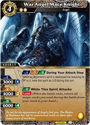 War Angel Mace Knight (Battle Spirits Saga Promo Cards) Near Mint - Nick Nack's Full Frontal Attack