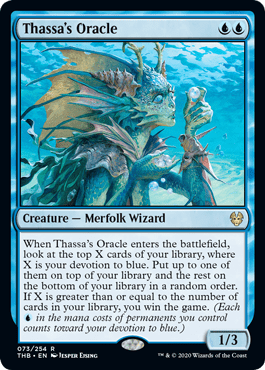 Thassa's Oracle (Theros Beyond Death) Near Mint - Nick Nack's Full Frontal Attack