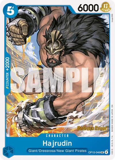 Hajrudin (Adventure on Kami's Island Release Event Cards) Near Mint - Nick Nack's Full Frontal Attack