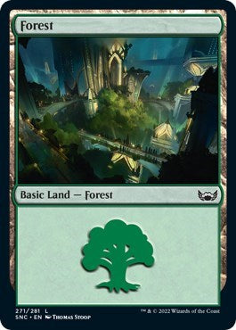 Forest (271) (Streets of New Capenna) Near Mint