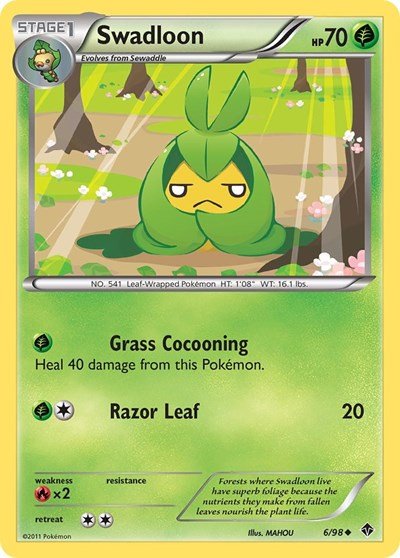 Swadloon (6) (Emerging Powers) Damaged / Poor - Nick Nack's Full Frontal Attack