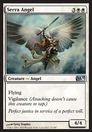 Serra Angel (Magic 2011 Core Set) Near Mint