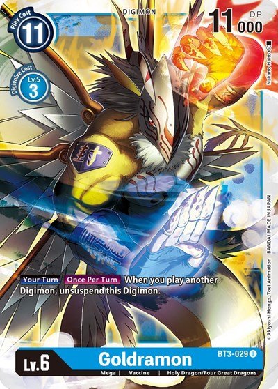 Goldramon (Release Special Booster) Near Mint - Nick Nack's Full Frontal Attack