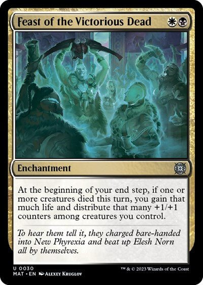 Feast of the Victorious Dead (March of the Machine: The Aftermath) Near Mint - Nick Nack's Full Frontal Attack
