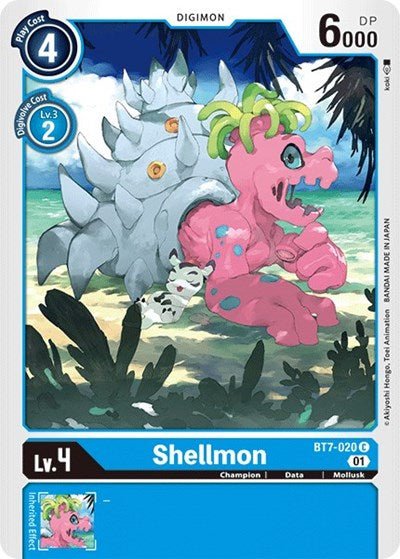 Shellmon (The Next Adventure) Near Mint - Nick Nack's Full Frontal Attack