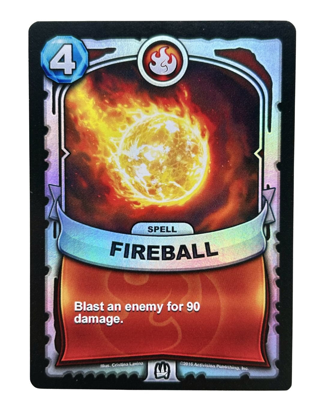Fireball (Battlecast) (Silver Foil) - Nick Nack's Full Frontal Attack