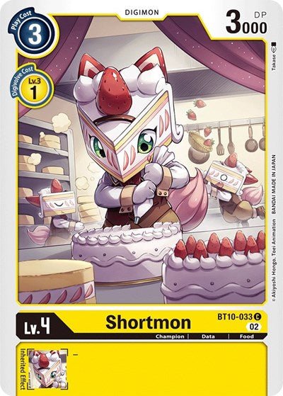 Shortmon (Xros Encounter) Near Mint - Nick Nack's Full Frontal Attack