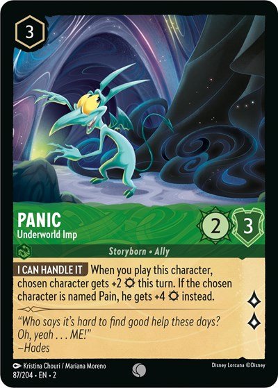 Panic - Underworld Imp (Rise of the Floodborn) Near Mint - Nick Nack's Full Frontal Attack