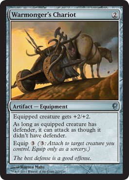 Warmonger's Chariot (Conspiracy) Near Mint - Nick Nack's Full Frontal Attack