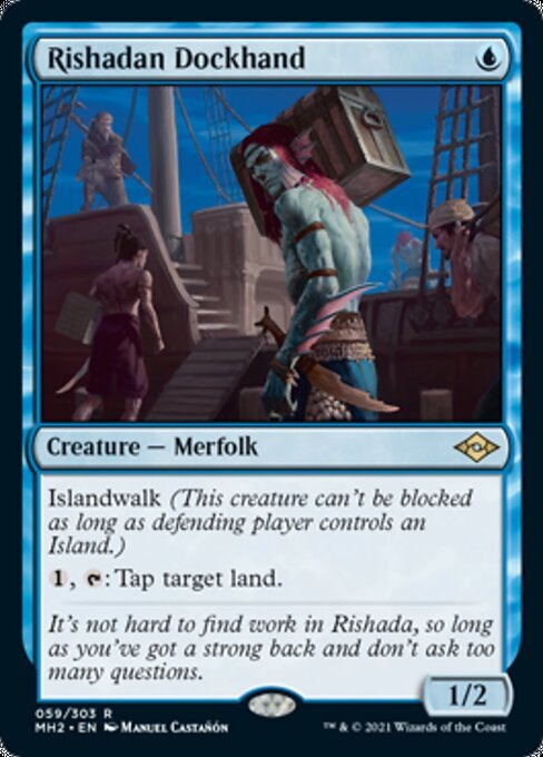 Rishadan Dockhand (Modern Horizons 2) Near Mint - Nick Nack's Full Frontal Attack