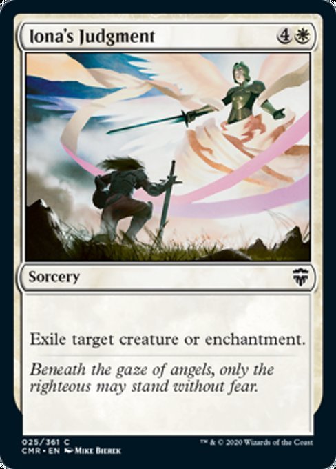 Iona's Judgment (Commander Legends) Near Mint - Nick Nack's Full Frontal Attack