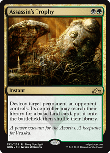 Assassin's Trophy (Guilds of Ravnica) Near Mint - Nick Nack's Full Frontal Attack
