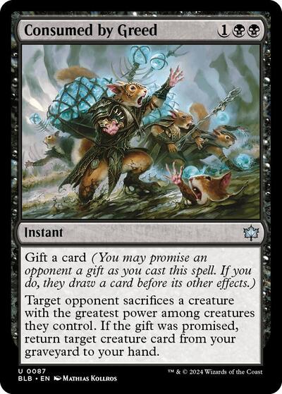 Consumed by Greed (Bloomburrow) Near Mint