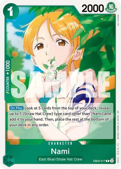 Nami (Extra Booster: Anime 25th Collection) Near Mint Foil - Nick Nack's Full Frontal Attack