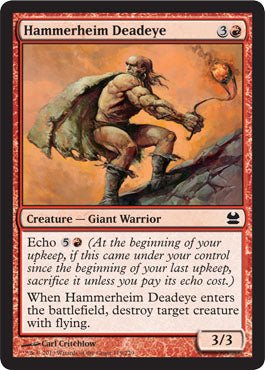 Hammerheim Deadeye (Modern Masters) Near Mint - Nick Nack's Full Frontal Attack