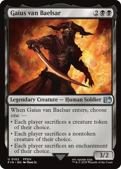 Gaius van Baelsar (Universes Beyond: FINAL FANTASY) Near Mint - Nick Nack's Full Frontal Attack