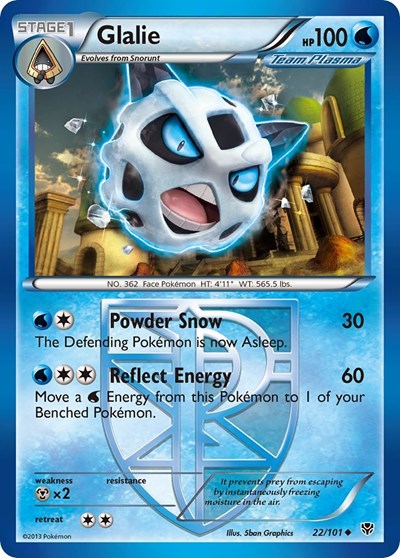 Glalie (Team Plasma) (Plasma Blast) Light Play