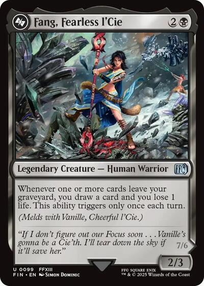 Fang, Fearless l'Cie (Universes Beyond: FINAL FANTASY) Near Mint - Nick Nack's Full Frontal Attack