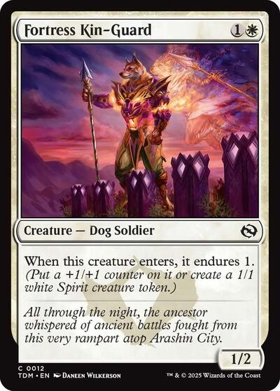 Fortress Kin-Guard (Tarkir: Dragonstorm) Near Mint - Nick Nack's Full Frontal Attack