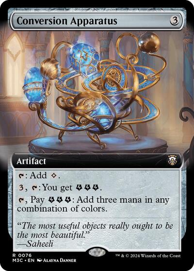 Conversion Apparatus (Extended Art) (Commander: Modern Horizons 3) Near Mint