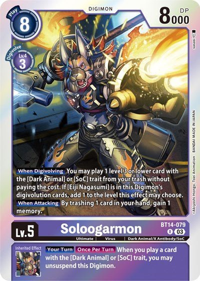Soloogarmon (Blast Ace) Near Mint - Nick Nack's Full Frontal Attack