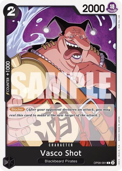 Vasco Shot (Emperors in the New World) Near Mint - Nick Nack's Full Frontal Attack