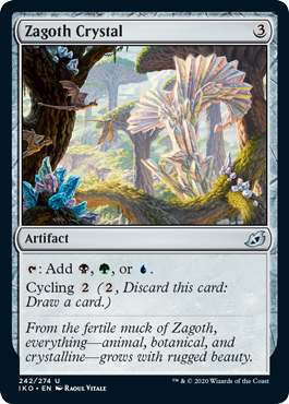 Zagoth Crystal (Ikoria: Lair of Behemoths) Near Mint