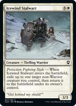 Icewind Stalwart (Commander Legends: Battle for Baldur's Gate) Near Mint