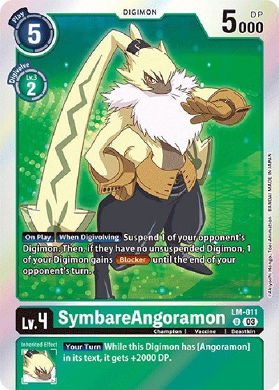 SymbareAngoramon (English Exclusive) (Exceed Apocalypse) Near Mint - Nick Nack's Full Frontal Attack
