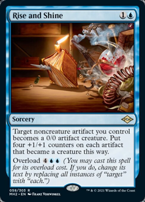 Rise and Shine (Modern Horizons 2) Near Mint - Nick Nack's Full Frontal Attack