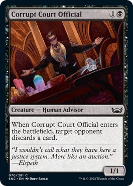 Corrupt Court Official (Streets of New Capenna) Near Mint