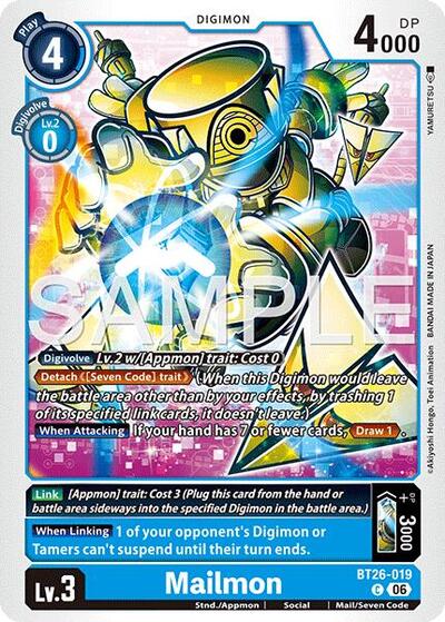 Mailmon (Timeless Bonds) Near Mint