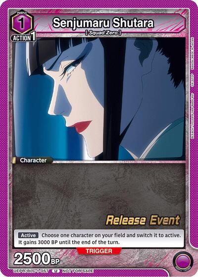 Senjumaru Shutara (BLEACH: Thousand-Year Blood War Release Event Cards) Near Mint