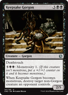 Keepsake Gorgon (Conspiracy: Take the Crown) Near Mint - Nick Nack's Full Frontal Attack