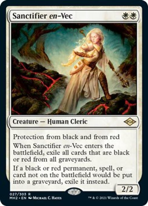 Sanctifier en - Vec (Modern Horizons 2) Near Mint - Nick Nack's Full Frontal Attack