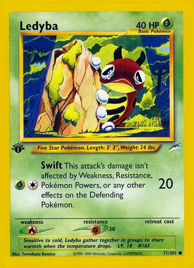 Ledyba (Neo Destiny) Light Play 1st Edition