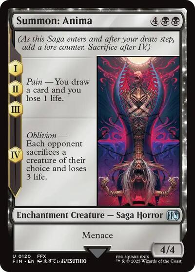 Summon: Anima (Universes Beyond: FINAL FANTASY) Near Mint - Nick Nack's Full Frontal Attack