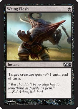 Wring Flesh (Magic 2014 Core Set) Near Mint - Nick Nack's Full Frontal Attack