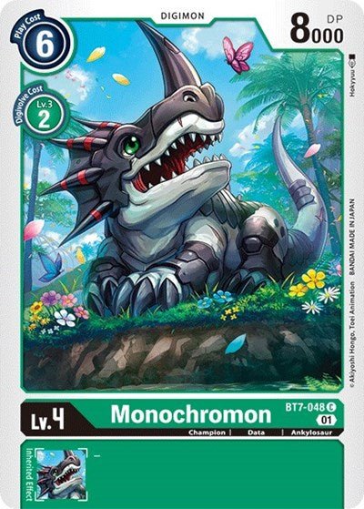 Monochromon (The Next Adventure) Near Mint - Nick Nack's Full Frontal Attack