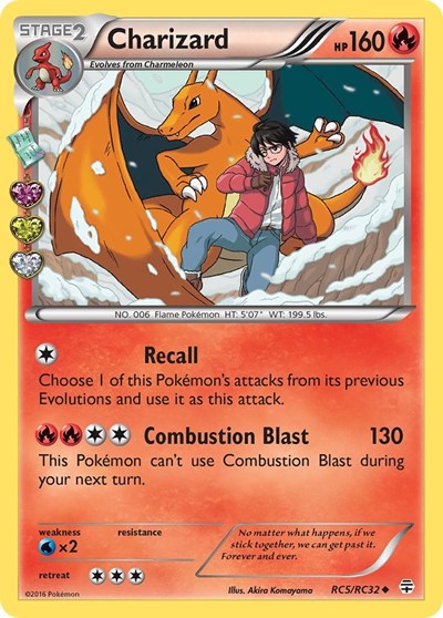 Charizard (Generations: Radiant Collection) Near Mint Holofoil
