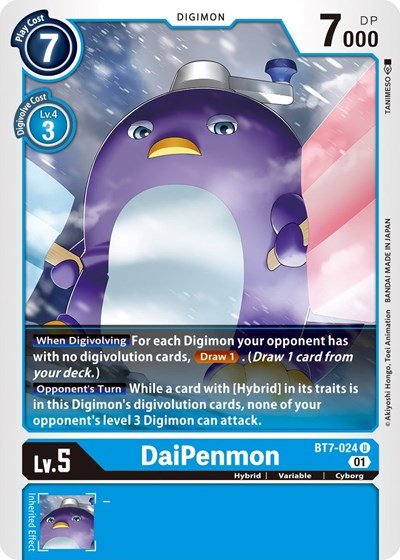 DaiPenmon (The Next Adventure) Near Mint - Nick Nack's Full Frontal Attack