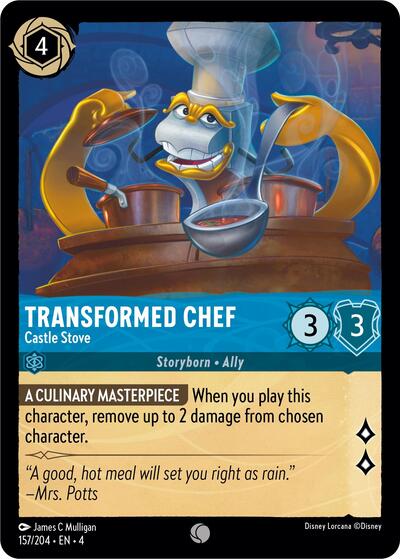 Transformed Chef - Castle Stove (Ursula's Return) Near Mint - Nick Nack's Full Frontal Attack