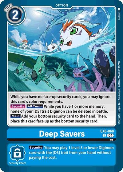 Deep Savers (Chain of Liberation) Near Mint - Nick Nack's Full Frontal Attack