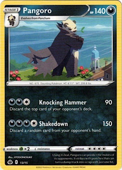 Pangoro - 13 (McDonald's Promos 2022) Heavy Play - Nick Nack's Full Frontal Attack
