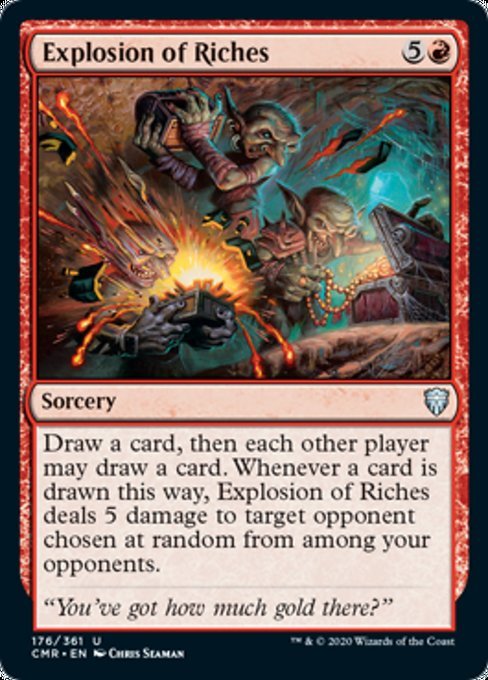 Explosion of Riches (Commander Legends) Near Mint - Nick Nack's Full Frontal Attack