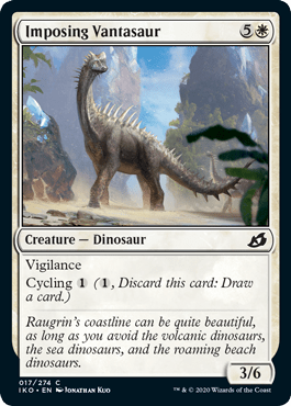 Imposing Vantasaur (Ikoria: Lair of Behemoths) Near Mint - Nick Nack's Full Frontal Attack