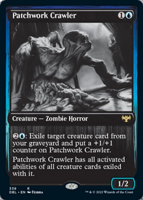 Patchwork Crawler (Innistrad: Double Feature) Near Mint - Nick Nack's Full Frontal Attack
