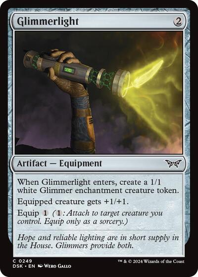 Glimmerlight (Duskmourn: House of Horror) Near Mint - Nick Nack's Full Frontal Attack