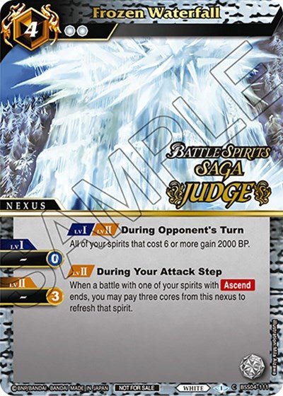 Frozen Waterfall (Judge Pack Vol. 4) (Launch & Event Promos) Near Mint Holofoil - Nick Nack's Full Frontal Attack